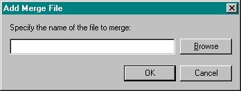 Add Merge File
